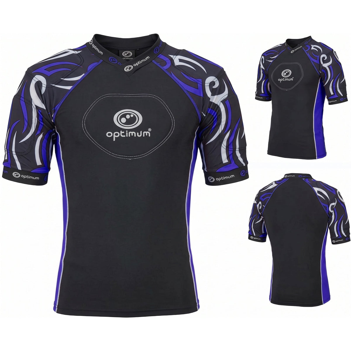 Optimum Razor Protective Top | Multi-Point Padded Rugby Body Armour - Optimum