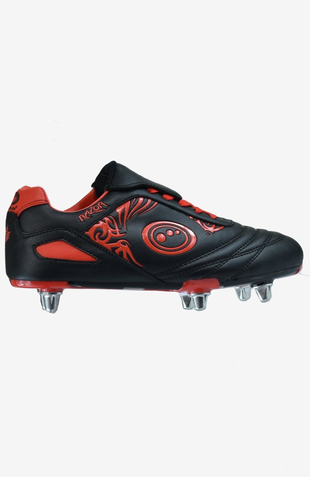Razor Junior Rugby Boots – Lightweight 6-Stud Lace-Up - Optimum