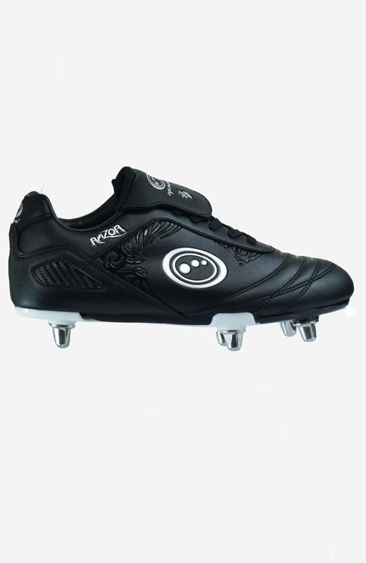 Razor Junior Rugby Boots – Lightweight 6-Stud Lace-Up - Optimum