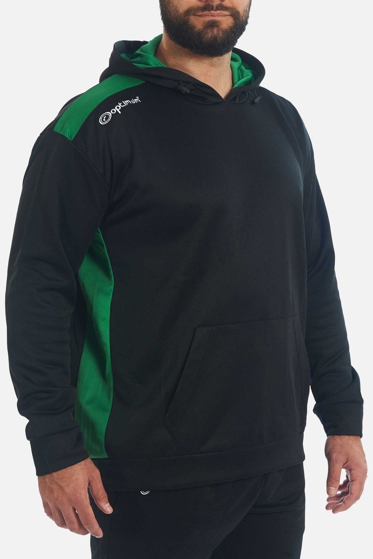 Tempo Men's Sports Hoodie – Brushed Back Thermal, Customisable - Optimum